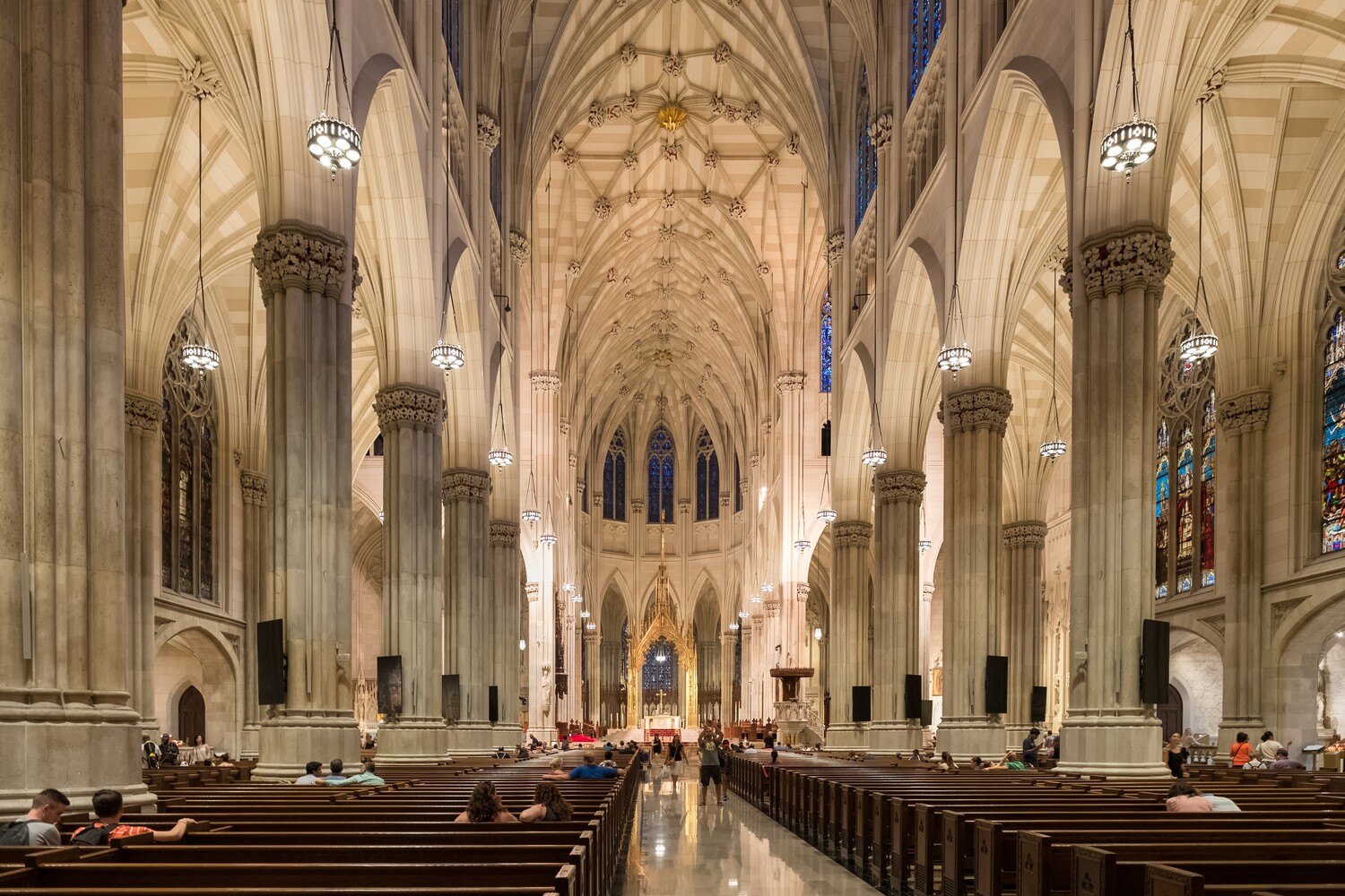 Inside St. Patricks Cathedral - image credit Kamira